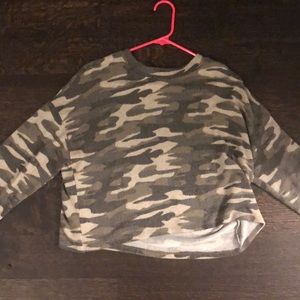 Long sleeve camo shirt